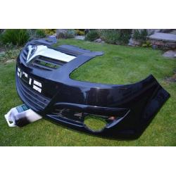 Corsa D Front Bumper Black