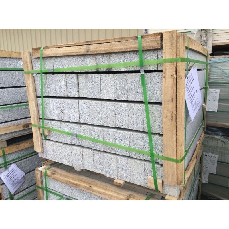 Granite Pin Kerbs - Silver
