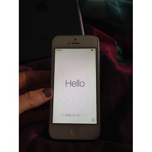 Iphone 5 - O2 Network - 32GB - Silver