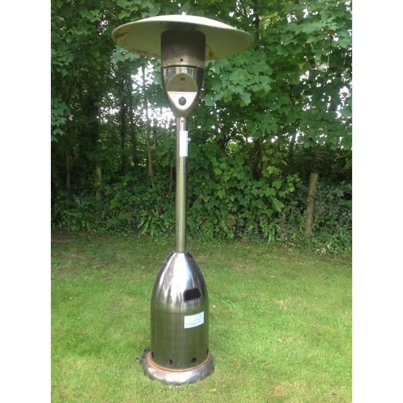 Patio Heater with gas bottle