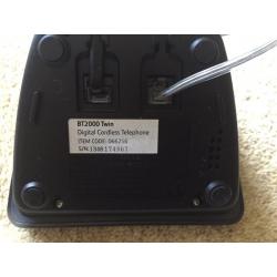 BT 2000 Twin cordless phones
