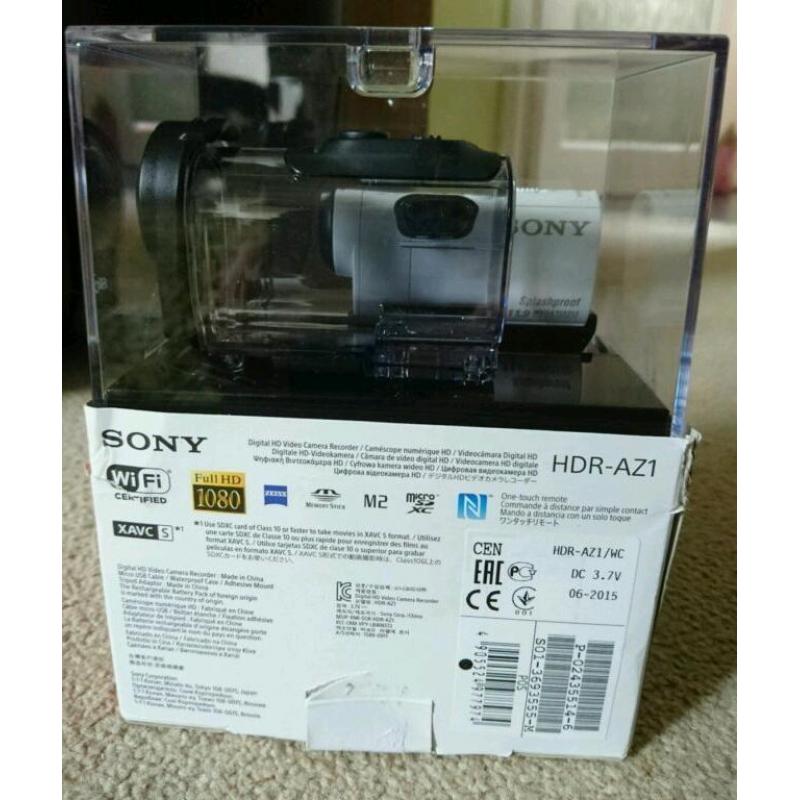 Sony HDR-AZ1 Action Cam Mini Camcorder / Camera **BRAND NEW**
