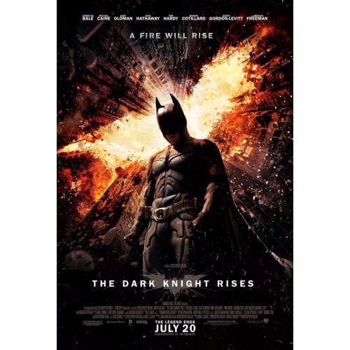 Batman dark knight cinema poster
