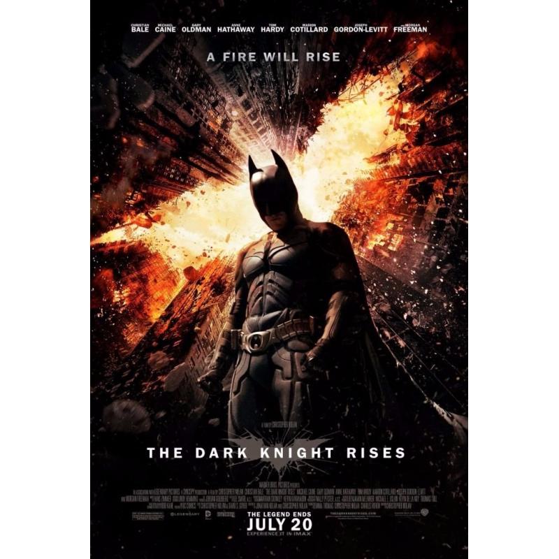 Batman dark knight cinema poster