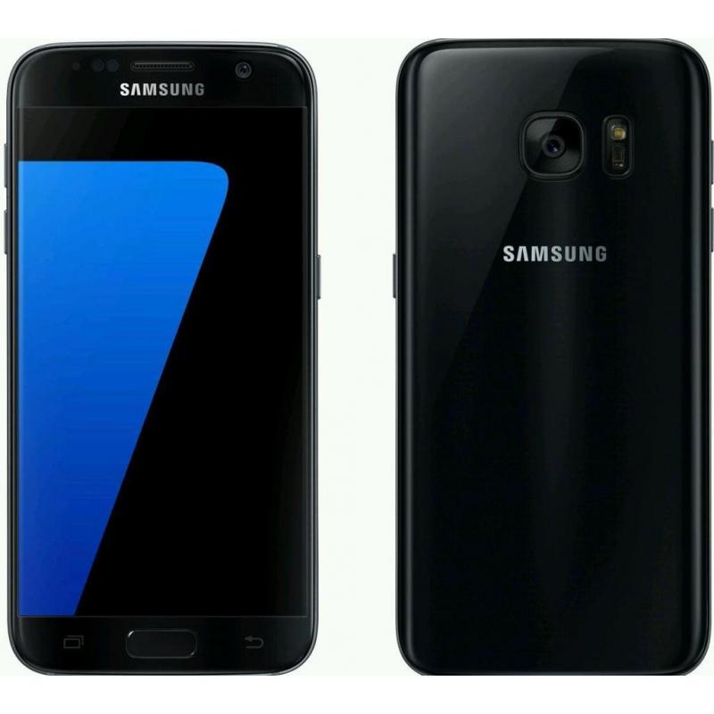Samsung galaxy s7 unlocked , black and 32gb