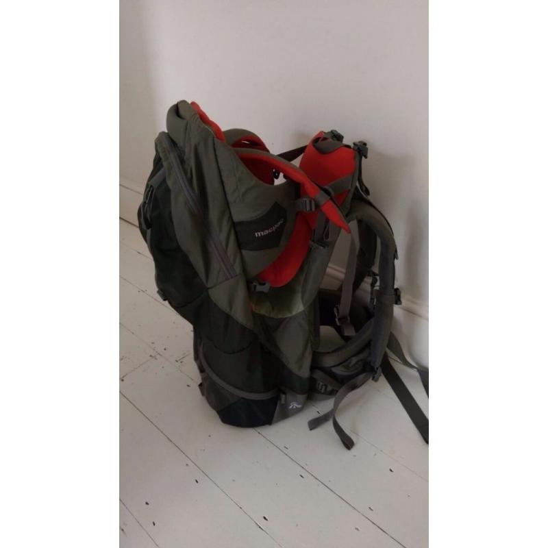 Macpac child/toddler carrier. Fantastic conditon