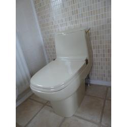 Bathroom suite, 4 piece, Champagne colour, Armitage Shanks quality items plus furniture.
