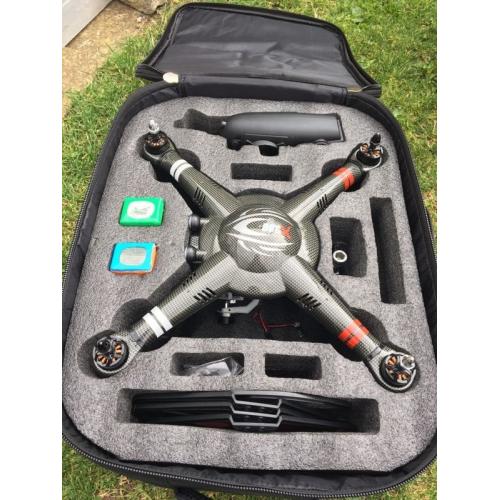 Xf x380 detect drone package 1000m range,gps 30min flight time