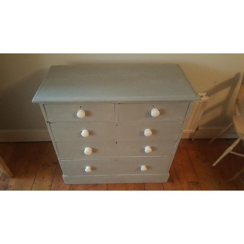 a lovely antique pine chest ( free local delivery