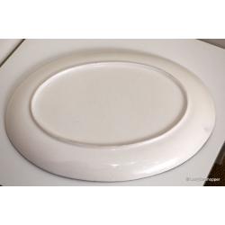 Peacock Design Large Serving Platter / Plate