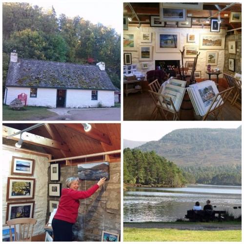 Sales and Countryside Information Assistant. Loch an Eilein gallery and shop.