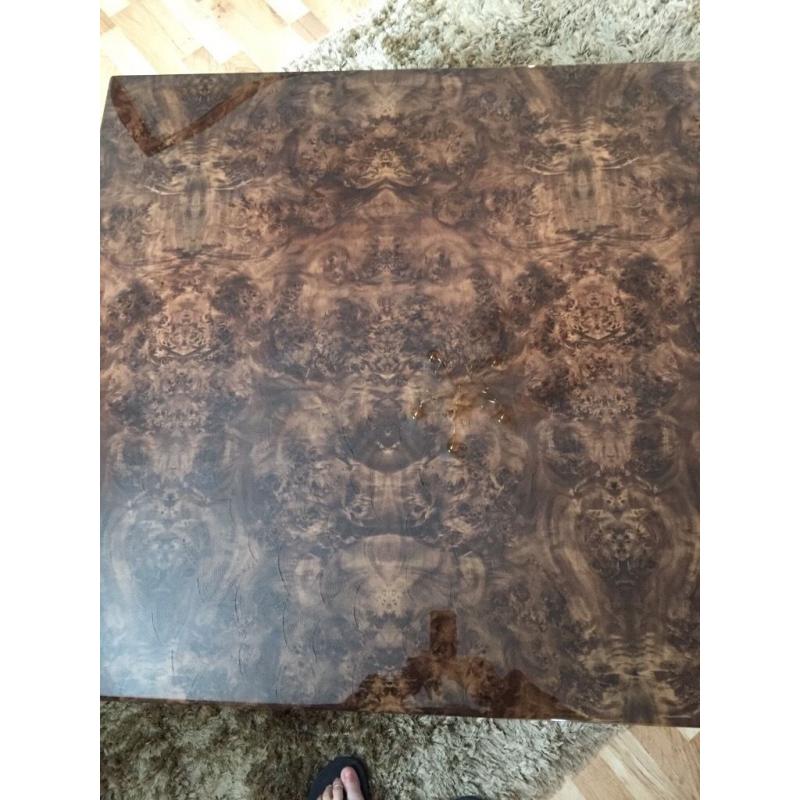 Marble coffee table
