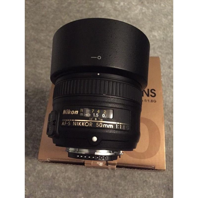Nikon 50mm f1.8g