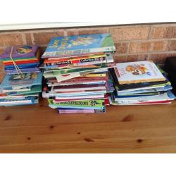 Various children's books from baby to 7ish.