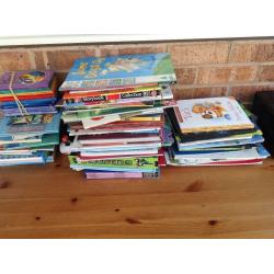 Various children's books from baby to 7ish.