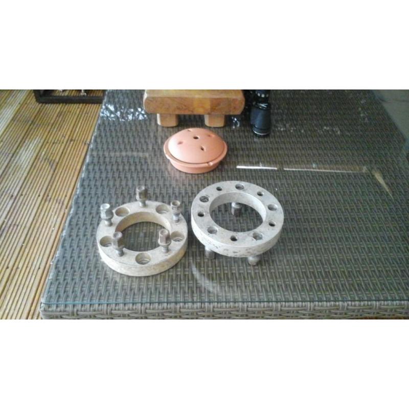 suzuki sj samurai vitara jimny 32 mm solid billet alloy wheel spacers