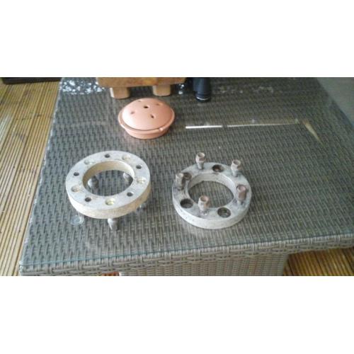 suzuki sj samurai vitara jimny 32 mm solid billet alloy wheel spacers