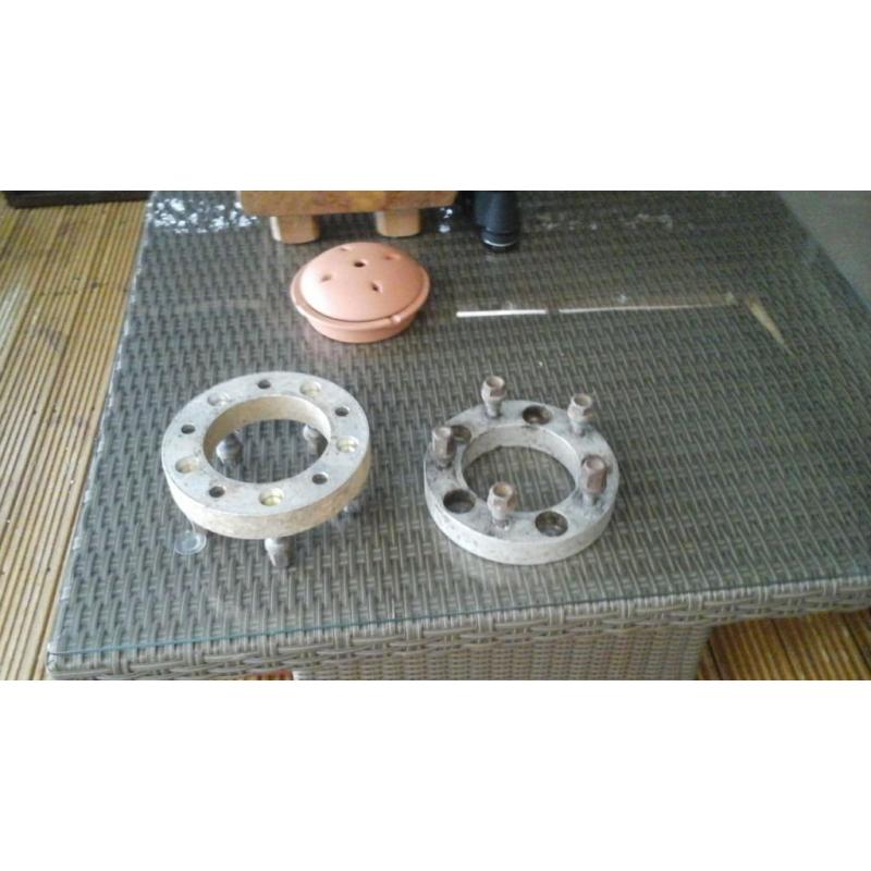 suzuki sj samurai vitara jimny 32 mm solid billet alloy wheel spacers