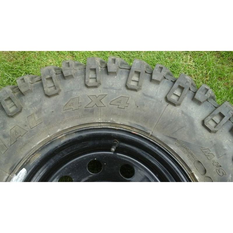 suzuki sj samurai vitara, jimny, diahatsu off road wheels and tyres