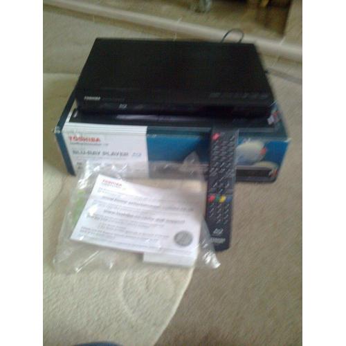 BLU RAY PLAYERS , PANASONIC , TOSHIBA [ BOXED ] FOR SALE