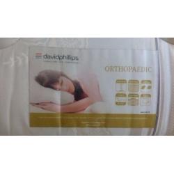 Blue doublebed with mattress
