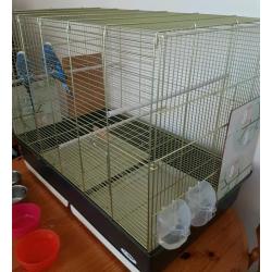 Double breeding cage