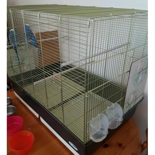 Double breeding cage