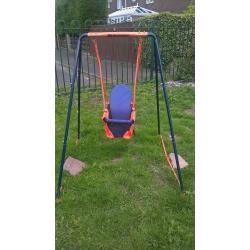 baby swing in near brand new cheap sale