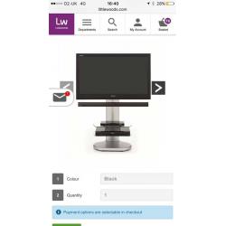 Brand new no more wires tv stand up to 55"