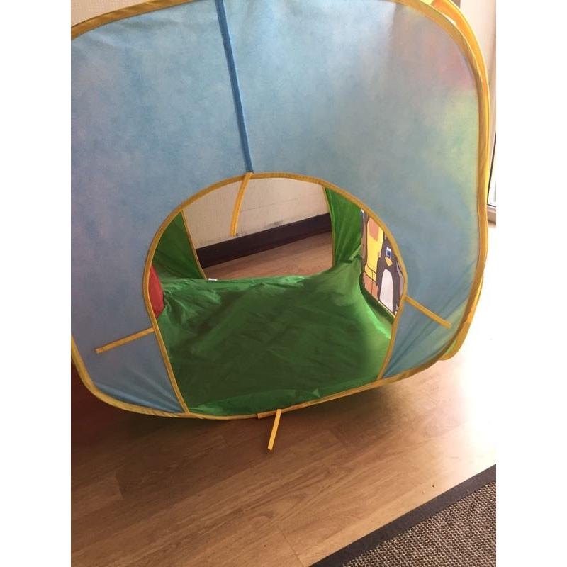 Childs pop up tent