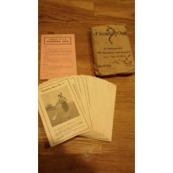 Vintage Scout quiz card set from 1940/50's?