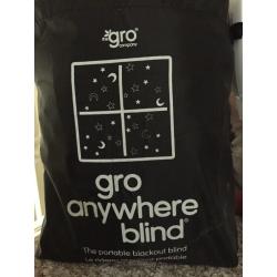 Gro Anywhere portable blackout blind