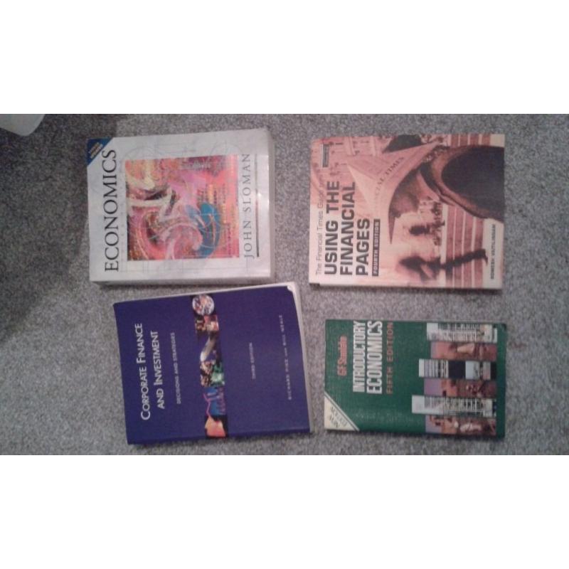 Finance & Business manaagement books