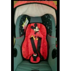 Mickey Mouse car seat