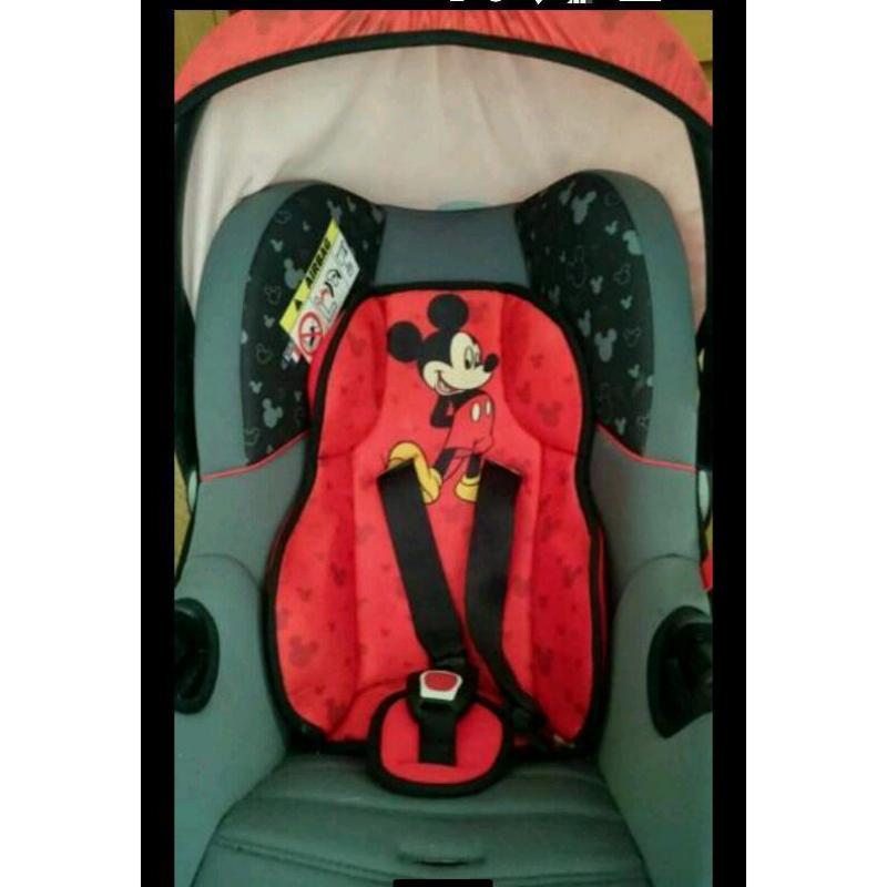Mickey Mouse car seat