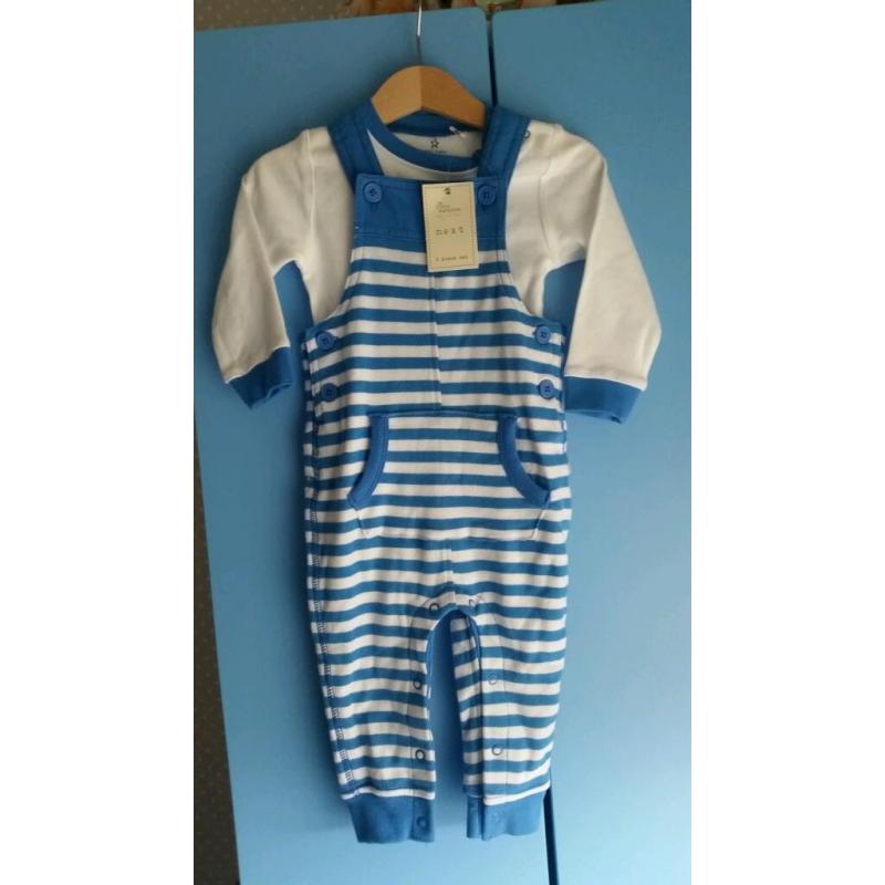Next dungaree set