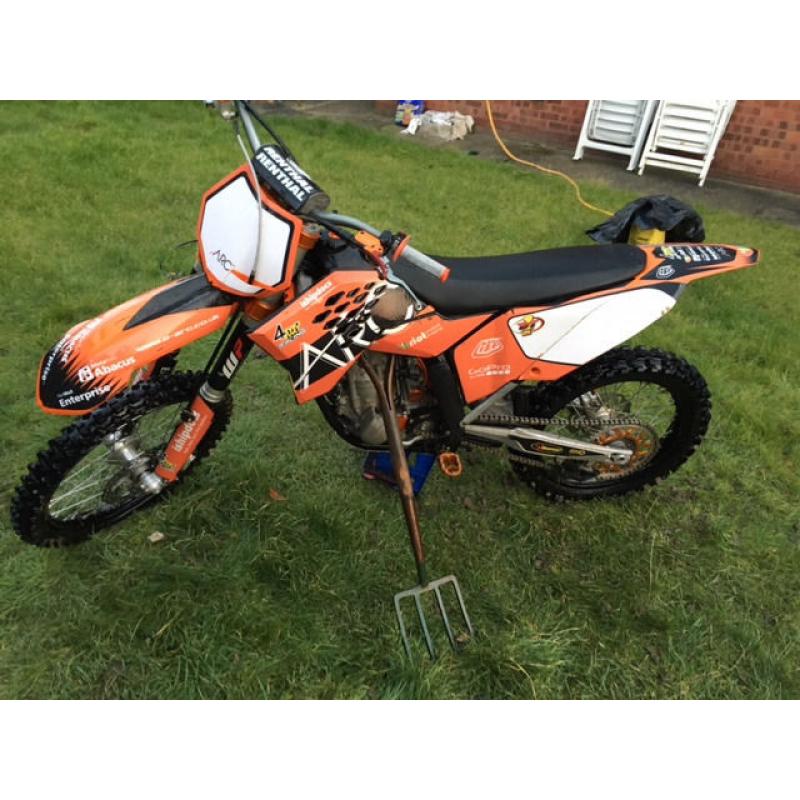 KTM SXF 250 2009 - GREAT RUNNER NO FAULTS - KTM SXF 250 2009