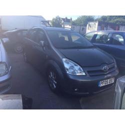 BREAKING TOYOTA COROLLA VERSO - toyota corolla verso car parts spares breaking