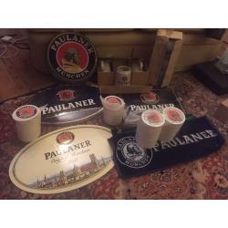 LOT of NEW Paulaner Beer Merchandise
