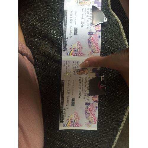 Bestival tickets x2