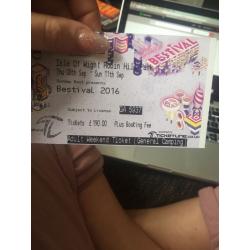 Bestival tickets x2