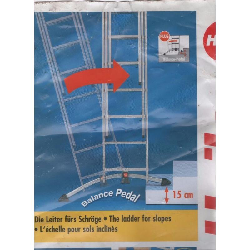 HAILO MASTERSTEP plus ladder Essential for working on slops