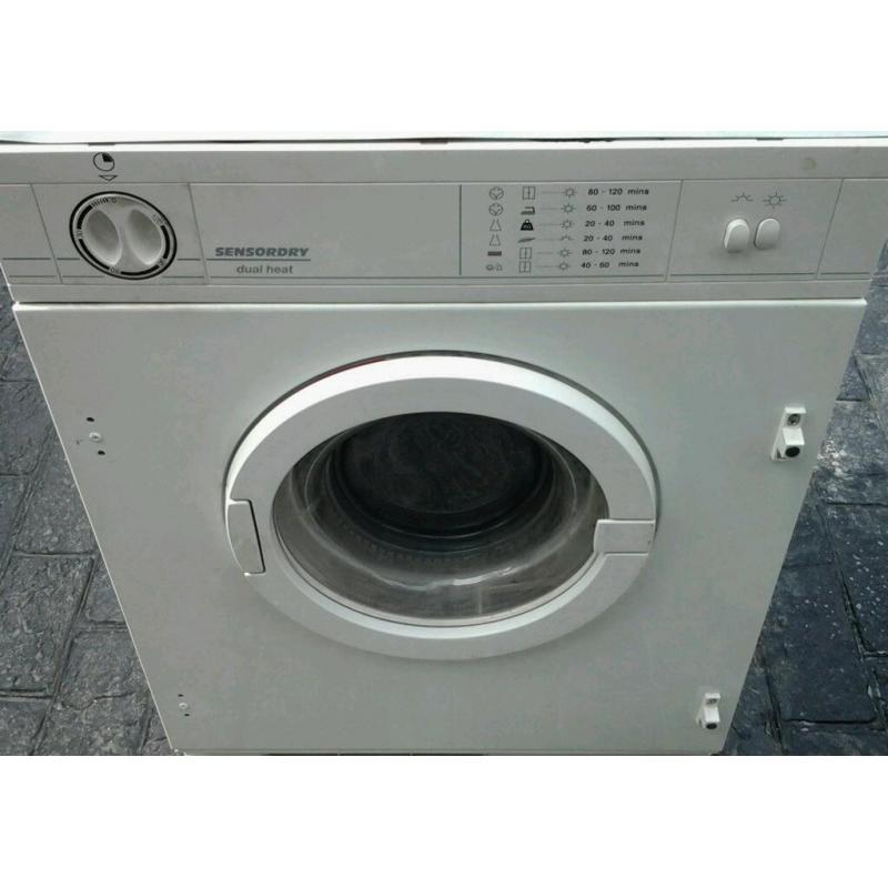 Tumble dryer integral in good working order.