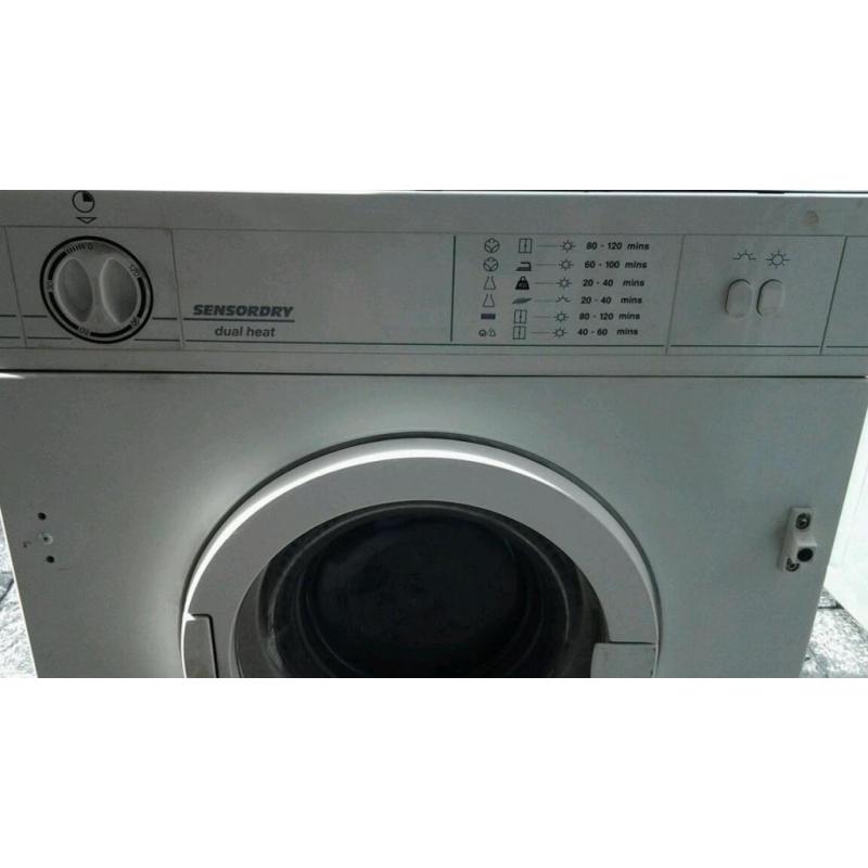 Tumble dryer integral in good working order.