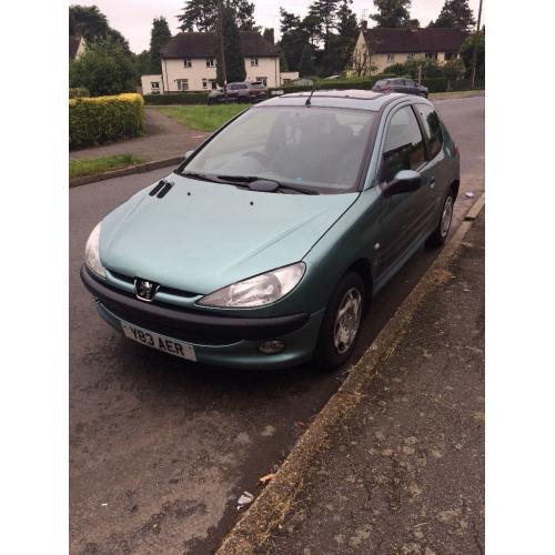 Peugeot 206 spares or repairs