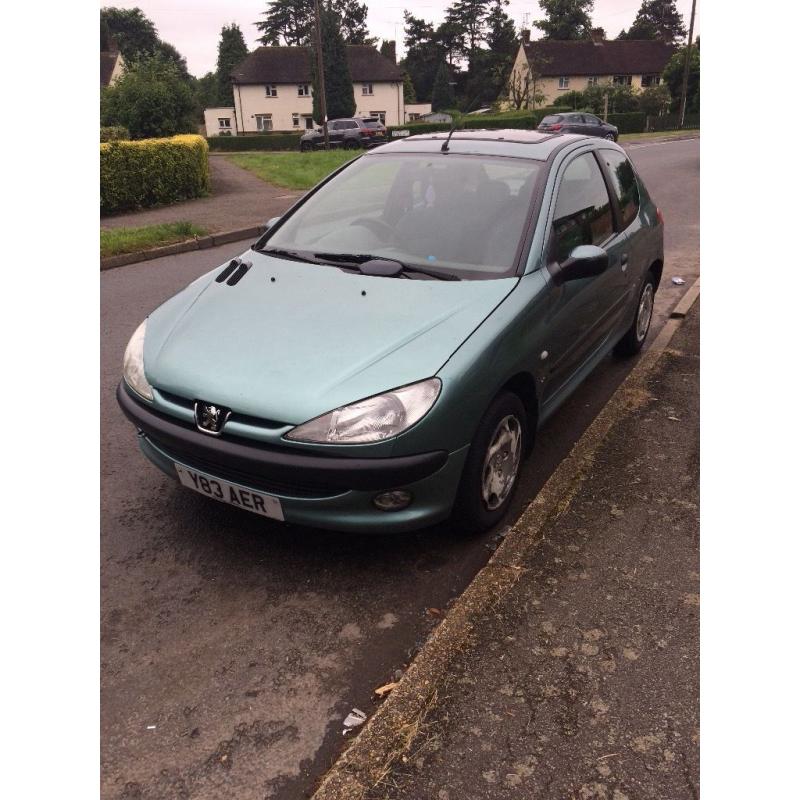 Peugeot 206 spares or repairs