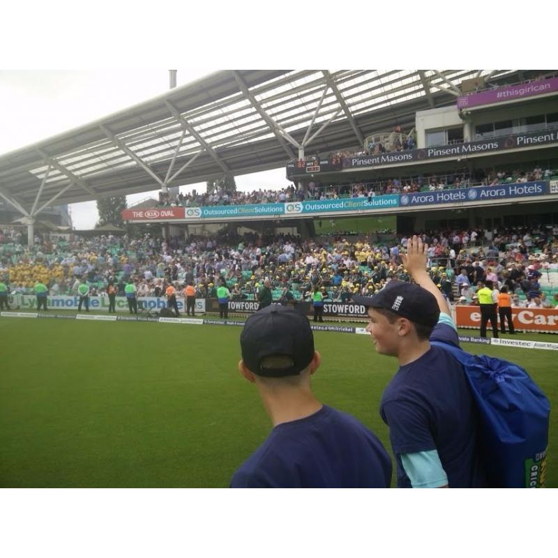 Calling all Budding Cricketers - Your Chance to Play on The Oval Pitch during England vs Pakistan!