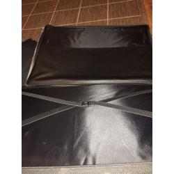 Used a3 leather art portfolio