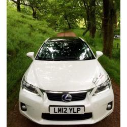 Lexus CT 200H WHITE 2012 PREMIUM