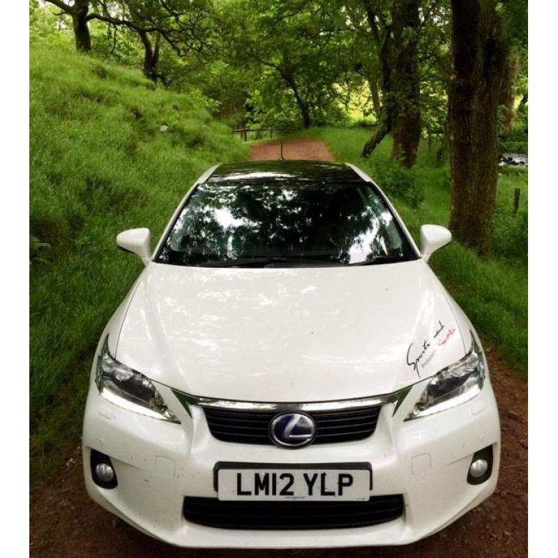 Lexus CT 200H WHITE 2012 PREMIUM
